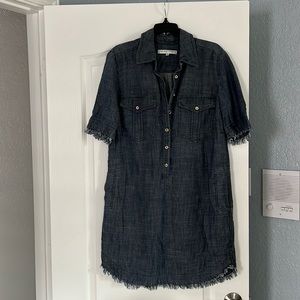 Trina Turk denim dress size 6 in excellent condition